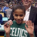Mike's nephew sporting Wyc's Banner17 bling.