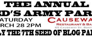 Join us for the Red’s Army Party on March 28